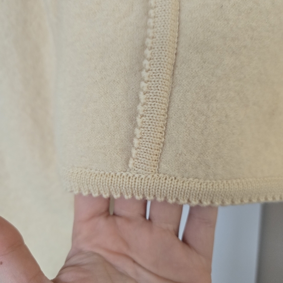 Geiger Vintage Women's Boiled Wool Jacket - Ivory (68071) - Picture 9 of 12